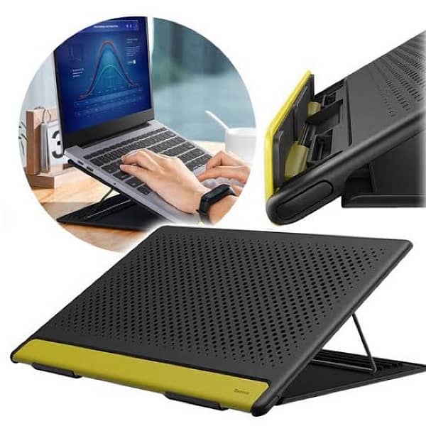 Baseus Mesh Portable  Laptop Stand 0