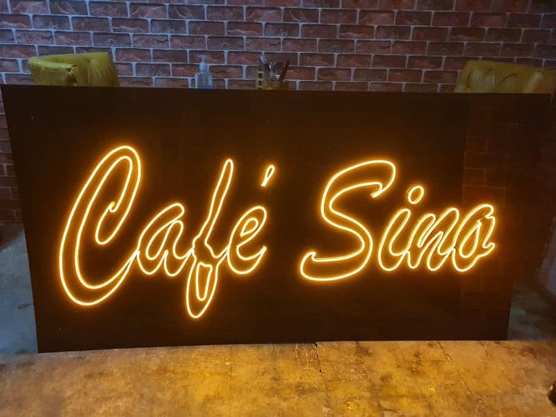 3d Sign board | Neon sign | panaflex Sign printing 6