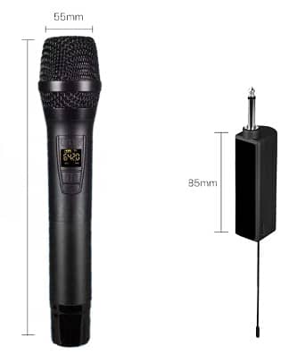 Professional UHF Wireless interview Microphone,Road show recording Mic 0