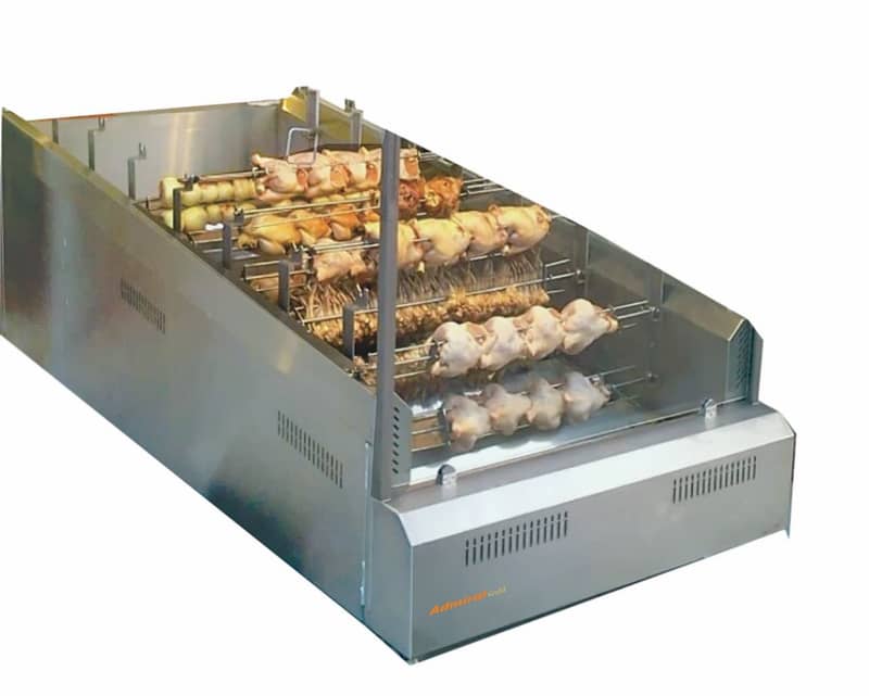 Commercial Rotisserie Chicken Grilling machine at factory price 2