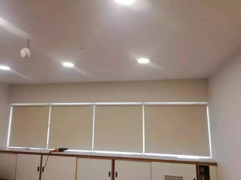Window blinds  wood floor vinyl floor wallpapers wifi blinds spcFloor 7