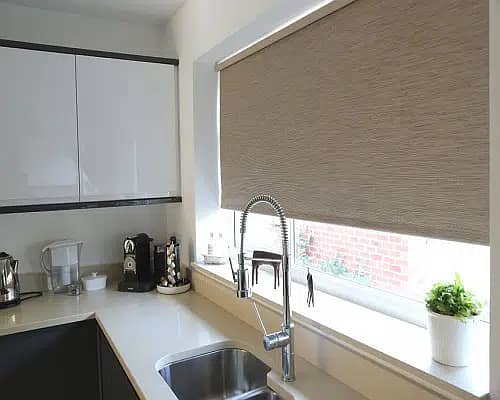 window blinds  wooden floor wallpaper    vinyl floor  Wall branding 11