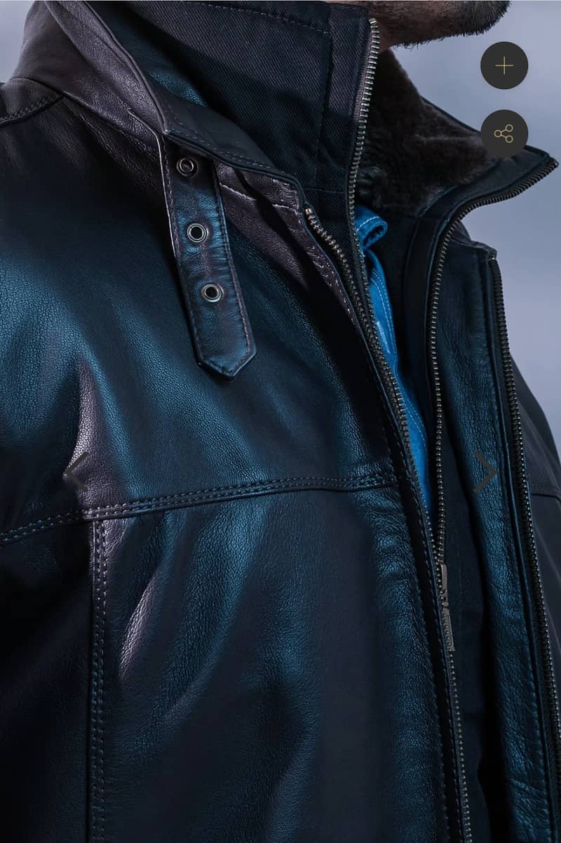 HUB new leather jacket 3
