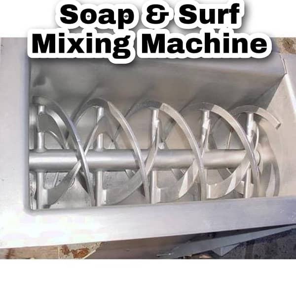 Washing Powder and Soap Making Machines Mixer Cutter Packing Machines 2