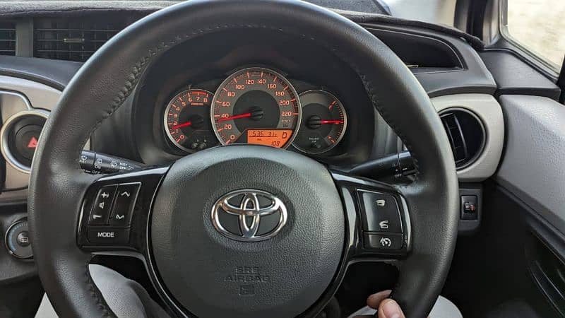 Toyota vitz Rpm speedometer Grey Dail 4