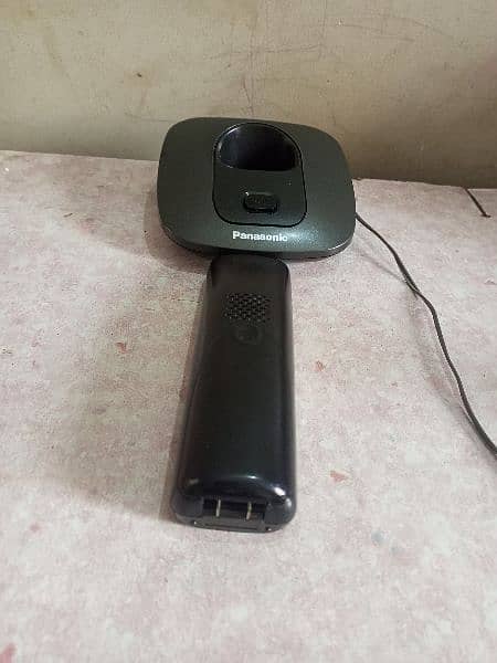 UK imported Panasonic single cordless phone 3