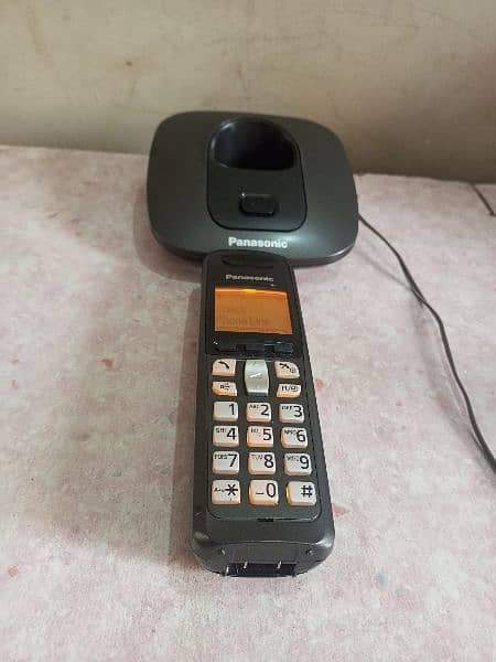 UK imported Panasonic single cordless phone 4