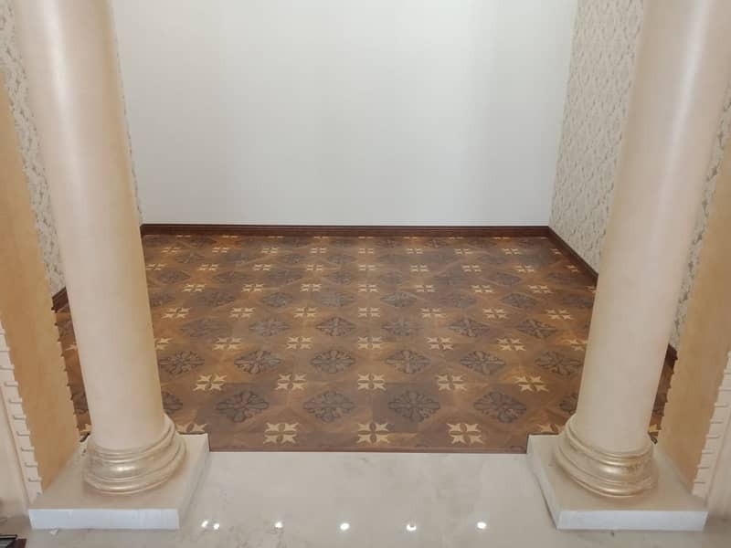 Wooden floor | Vinyl floor |Tile Ceiling |PVC Panel Grass | wallpaper 4