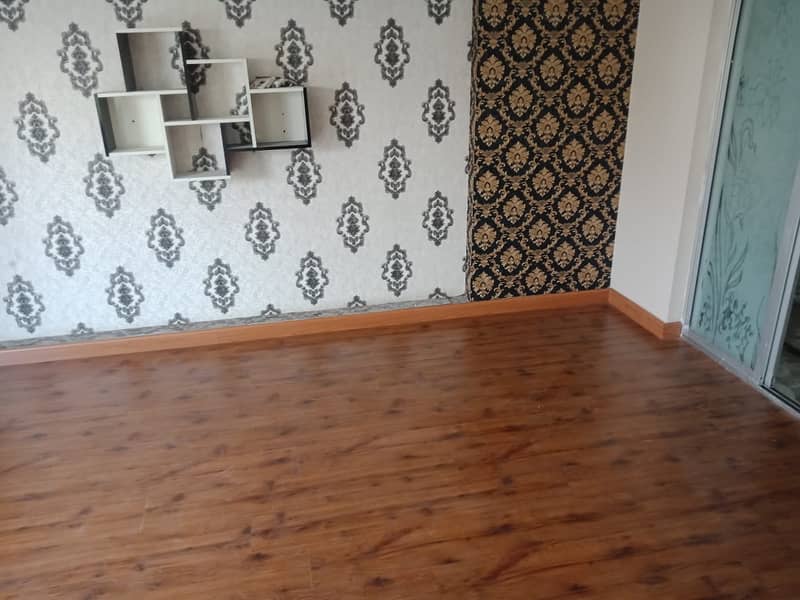 Wooden floor | Vinyl floor |Tile Ceiling |PVC Panel Grass | wallpaper 6