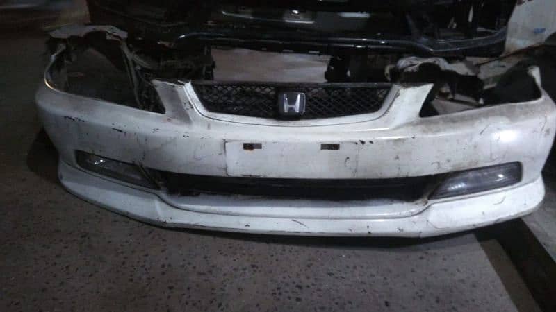 Honda accord CF3 headlights and front back bumper 3