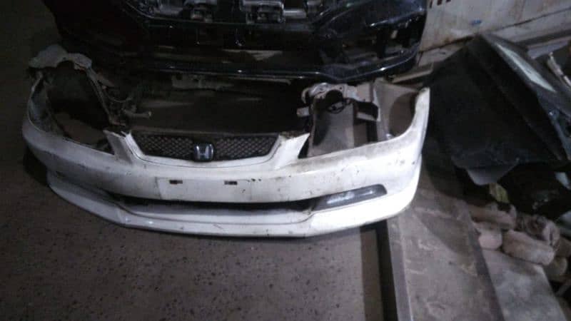 Honda accord CF3 headlights and front back bumper 5