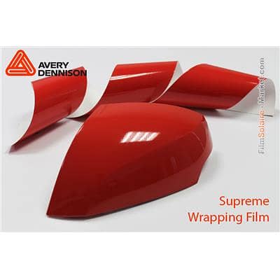 Avery Denisson DC tape red color for reflector sign boards and cars 5