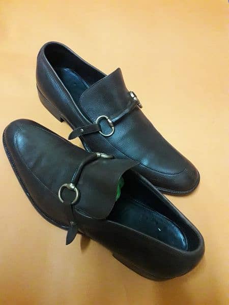 GUCCI LOAFERS Horsebit 114418 Original Shoes 7