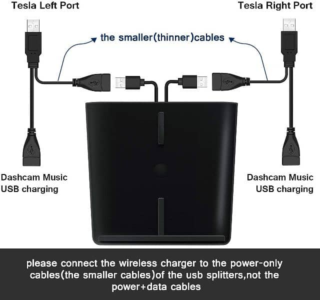 Clydek Tesla Model 3 Wireless Charger Wireless Charging Pad 1
