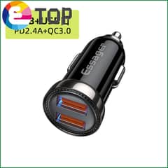 Essager USB Mini Car Charger For All Brands.