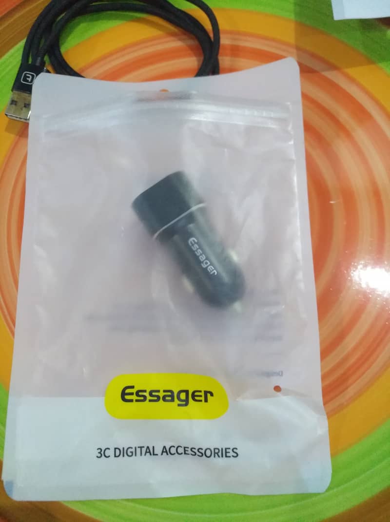 Essager USB Mini Car Charger For All Brands. 3