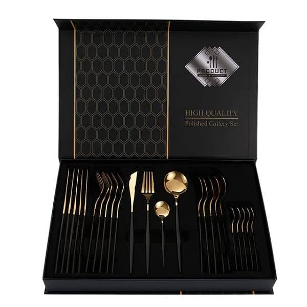 High Quality polished cutlery set 0