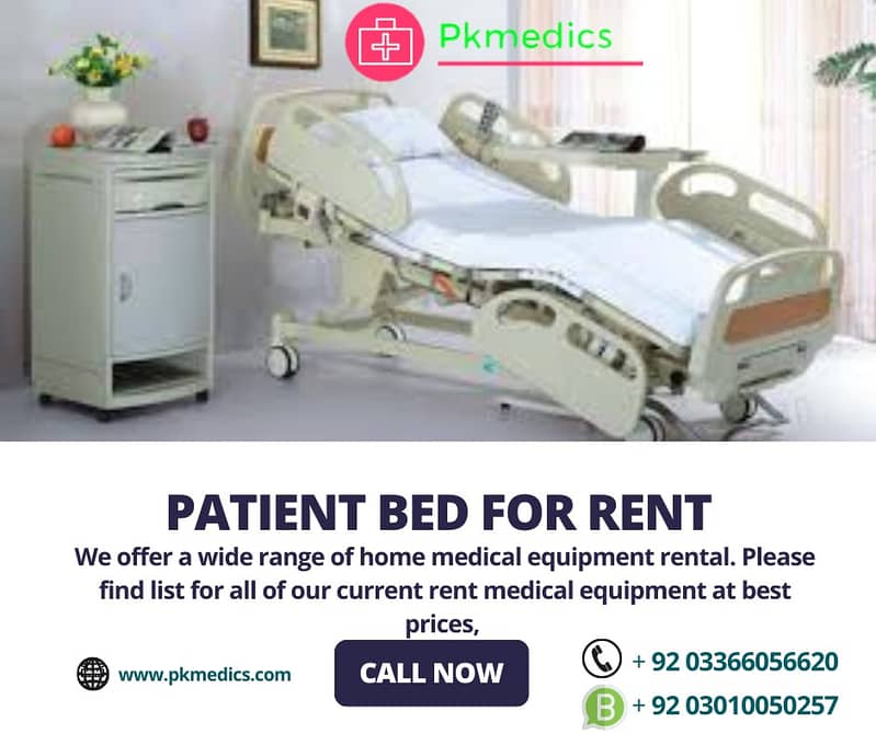 Oxygen Concentrator , Oxygen Cylinder and Medical Bed for Sale & Rent