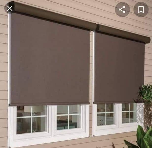 window blinds roller curtains roman horizontal wooden Grand interiors 0