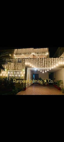 Wedding Home Lights Decoration Services 8