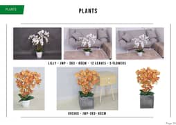 Artificial Plants for Office, Resturaunts, Parks & Homes are available