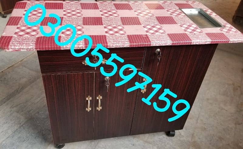 Istri table iron stand with cabinet 4r home shop furniture almari sofa 3