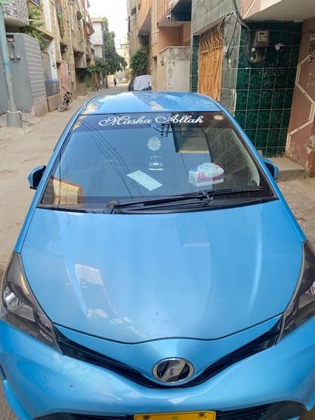 Toyota vitz 2015/2018 registration 1