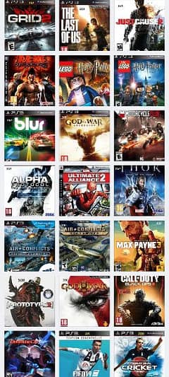 PS3 GAMES and Xbox 360 games