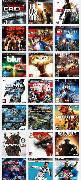 PS3 GAMES and Xbox 360 games 0