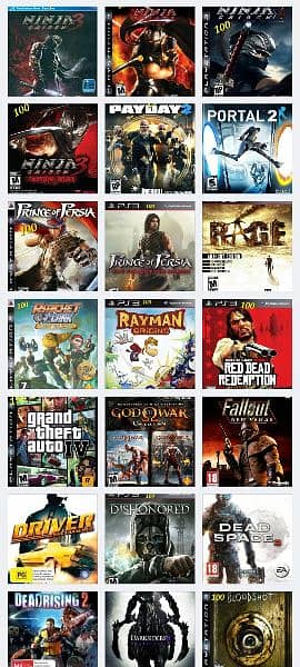 PS3 GAMES and Xbox 360 games 5