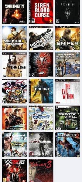 PS3 GAMES and Xbox 360 games 7