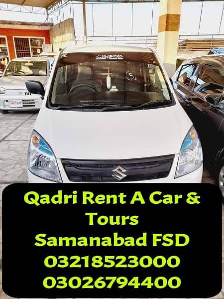 Qadri Rent A Car & Tours Samanabad FSD 03218523000 03026794400 3