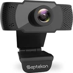 Septekon 1080P HD Webcam with Microphone, Streaming