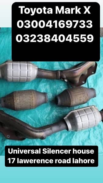 Catalytic Converter Exhaust Toyota BMW  Honda mercedes Land Cruiser 7