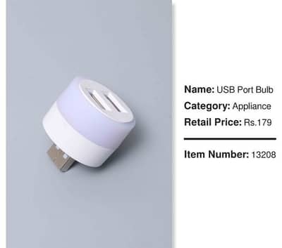usb portable bulb