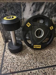 plates and dumbbells per kg rate