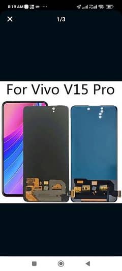 vivo v15pro screen,  led ,display available on good price