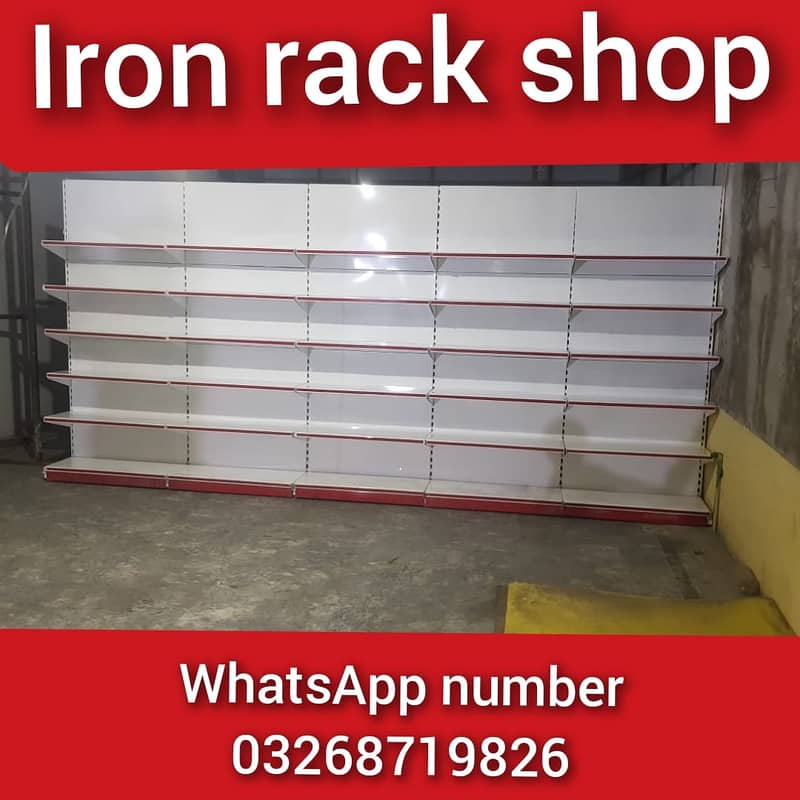 Wall Rack / Store Rack/ Gondola rack / Cash Counter / shopping trolley 3