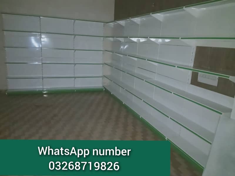 Wall Rack / Store Rack/ Gondola rack / Cash Counter / shopping trolley 7