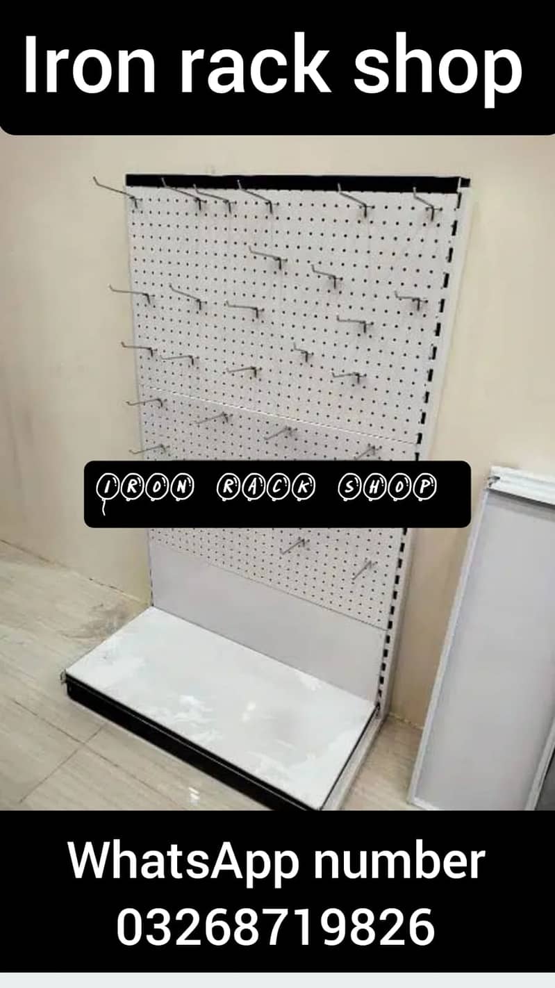 Wall Rack / Store Rack/ Gondola rack / Cash Counter / shopping trolley 10