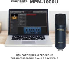 Marantz Mpm1000U Usb Condenser Microphone
