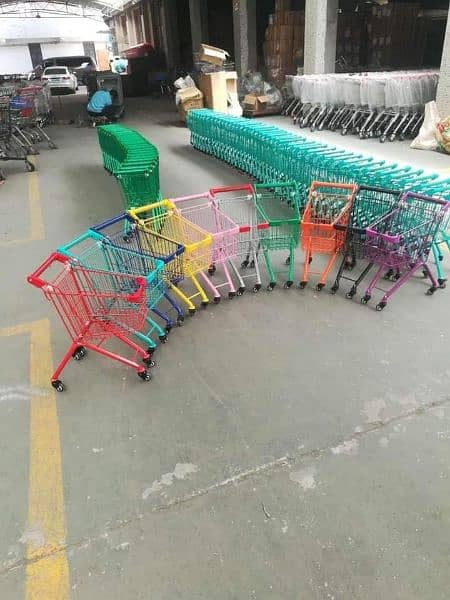 Wall Rack / Store Rack/ Gondola rack / Cash Counter / shopping trolley 7