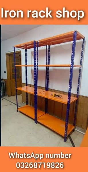 Wall Rack / Store Rack/ Gondola rack / Cash Counter / shopping trolley 8