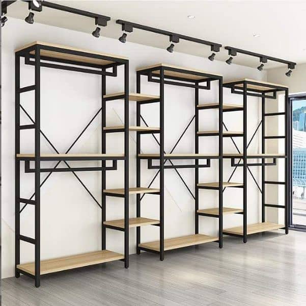 Wall Rack / Store Rack/ Gondola rack / Cash Counter / shopping trolley 10