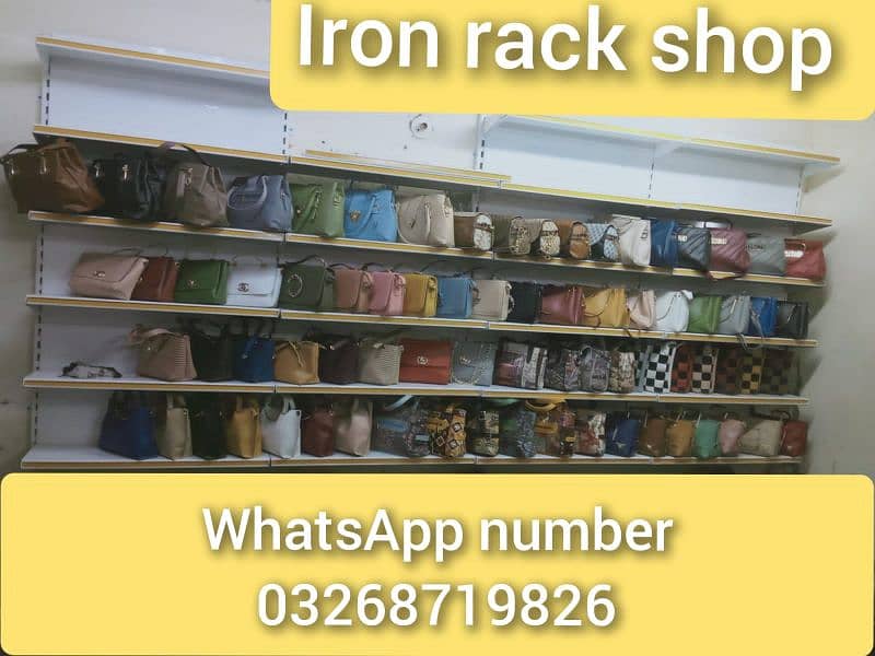 Wall Rack / Store Rack/ Gondola rack / Cash Counter / shopping trolley 14