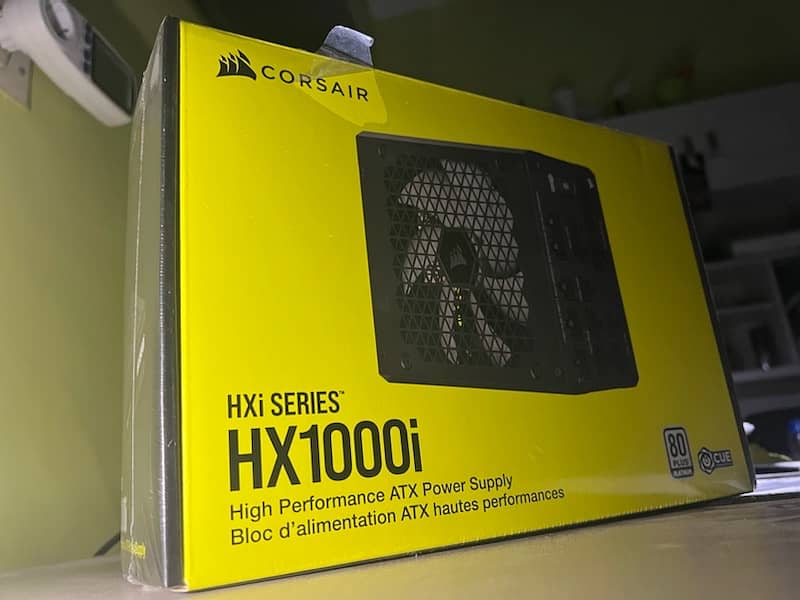 Corsair HX 1000i Power Supply 0