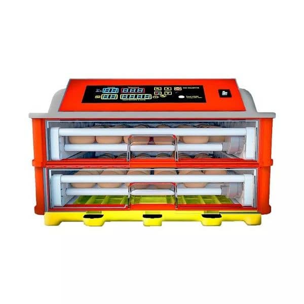 (HHD) Brand New Chicken Egg Rolling Type Full Automatic Egg Incubator 1