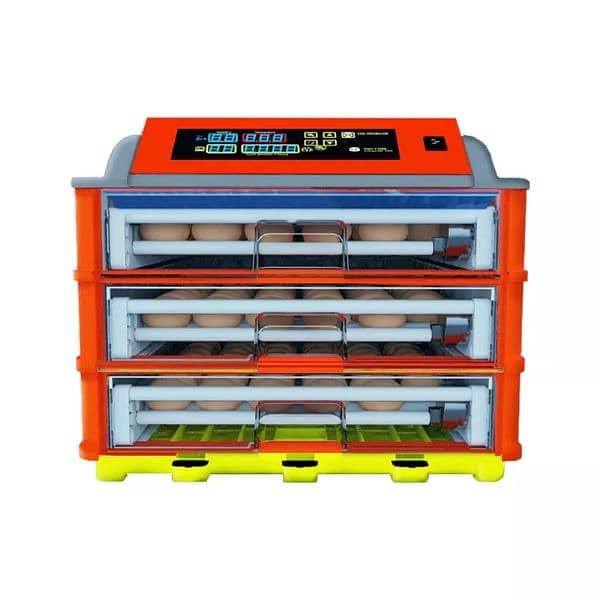 (HHD) Brand New Chicken Egg Rolling Type Full Automatic Egg Incubator 2