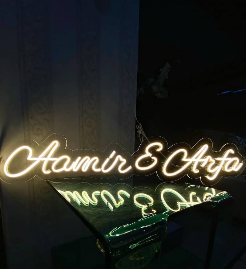 Neon Lights / Neon signs / events party ambiance neon / Neon letters 4