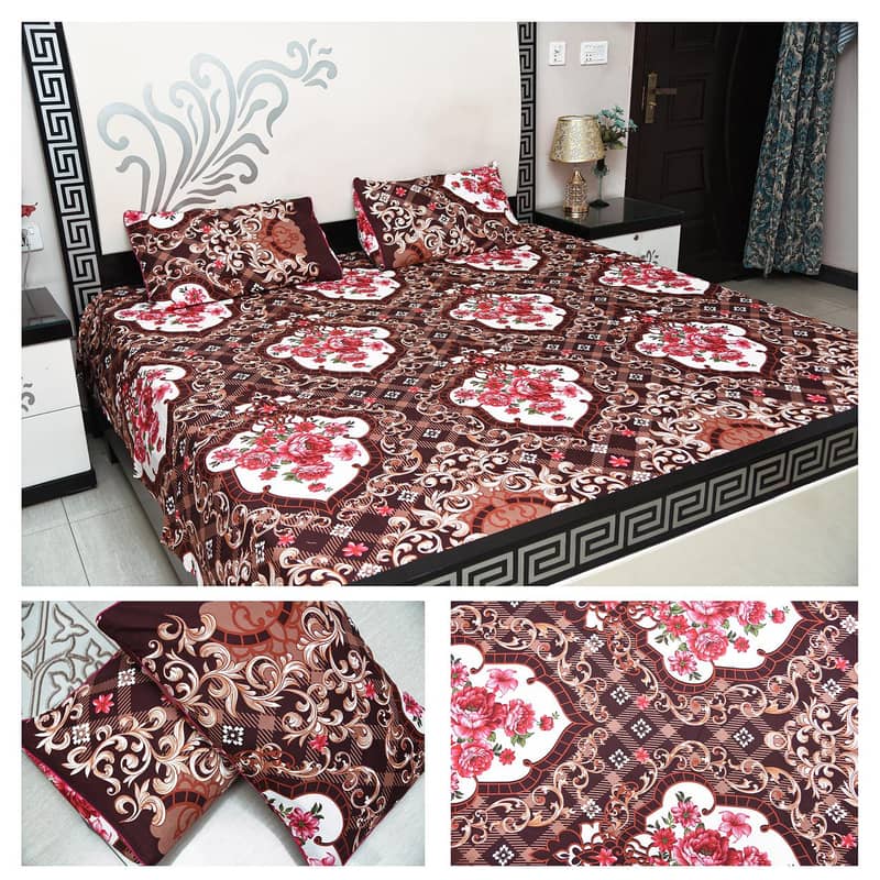 crystal 3 piece bed sheets 1